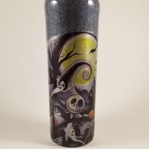 Nightmare Before Christmas glitter tumbler